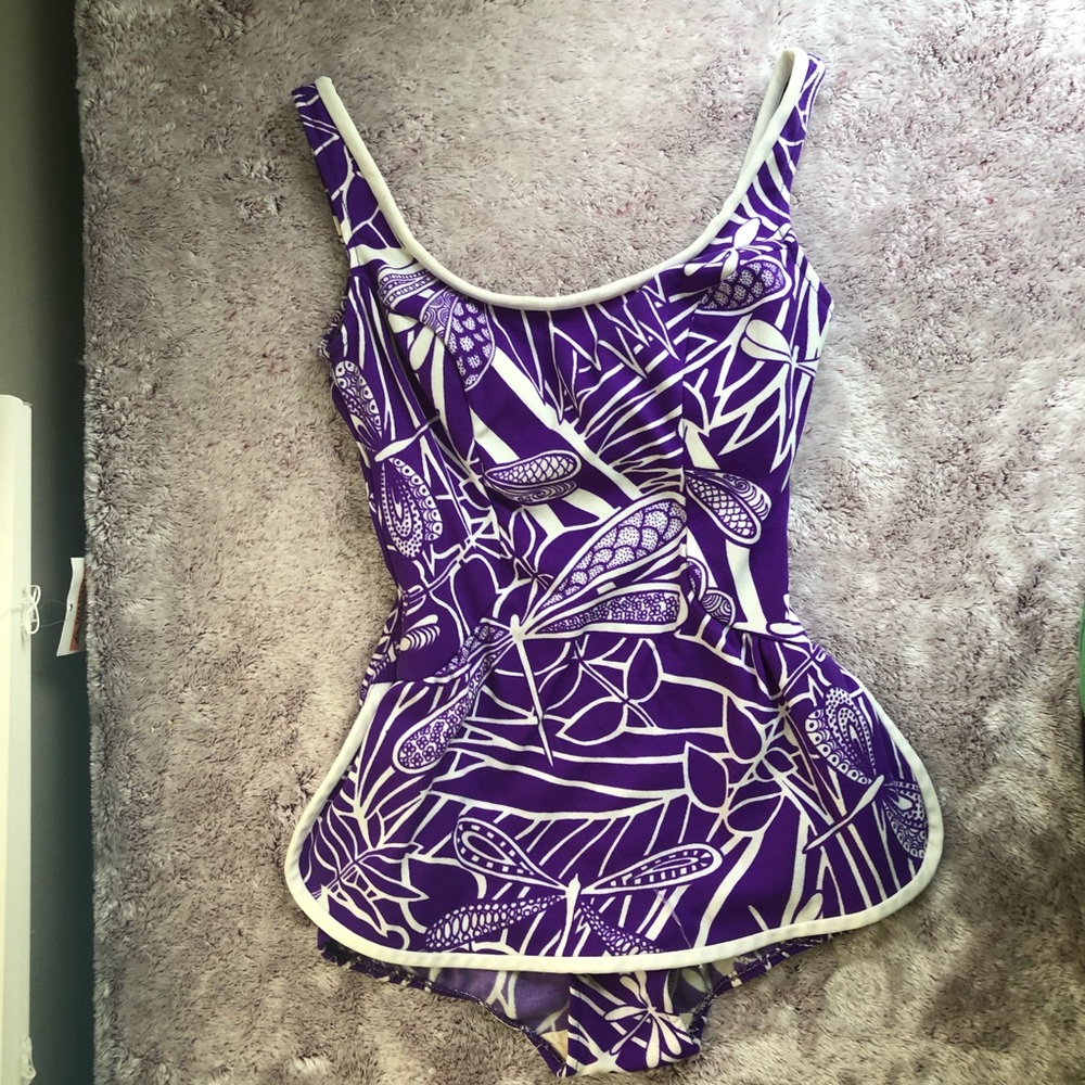 Vintage one piece bathing suit